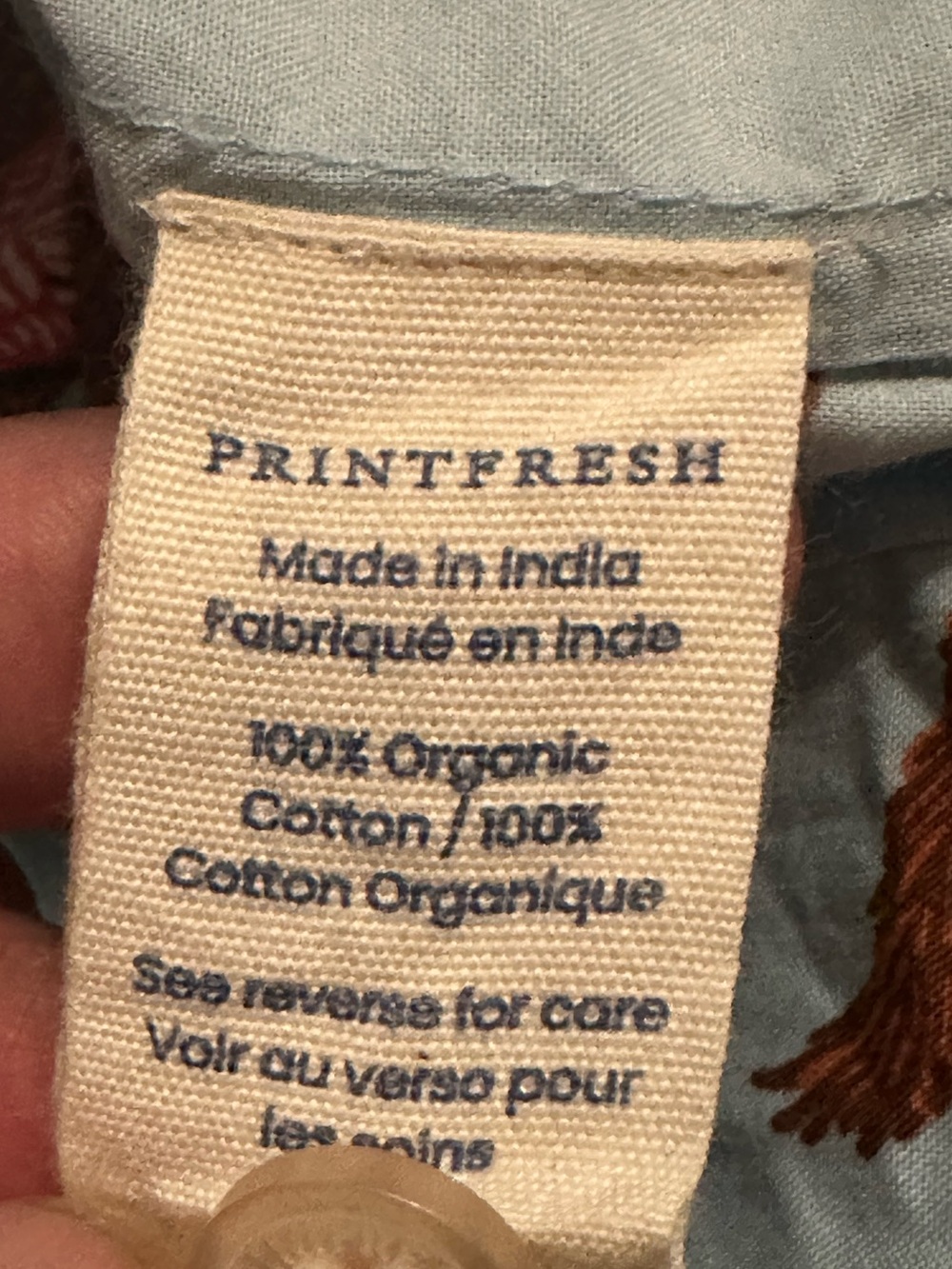 Printfresh 100% Organic Cotton Long PJ Set in Dachshund Date in pale blue - Picture 14 of 15